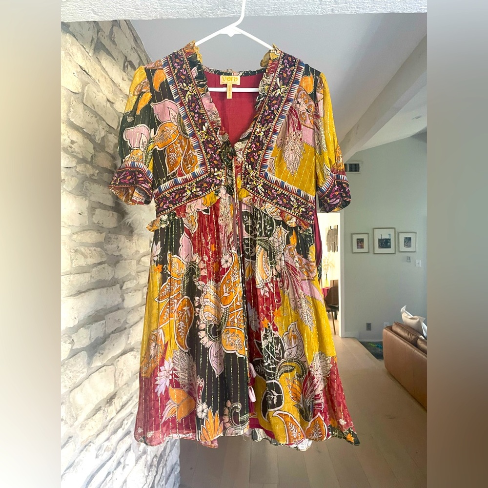 Multi colored dress with a sparkle